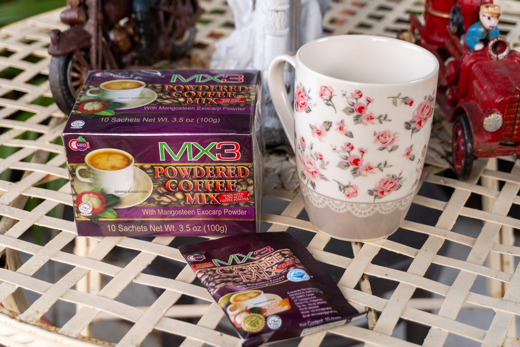 MX3 Coffee Mix Mangosteen Instant Coffee (Box of 10 sachets)