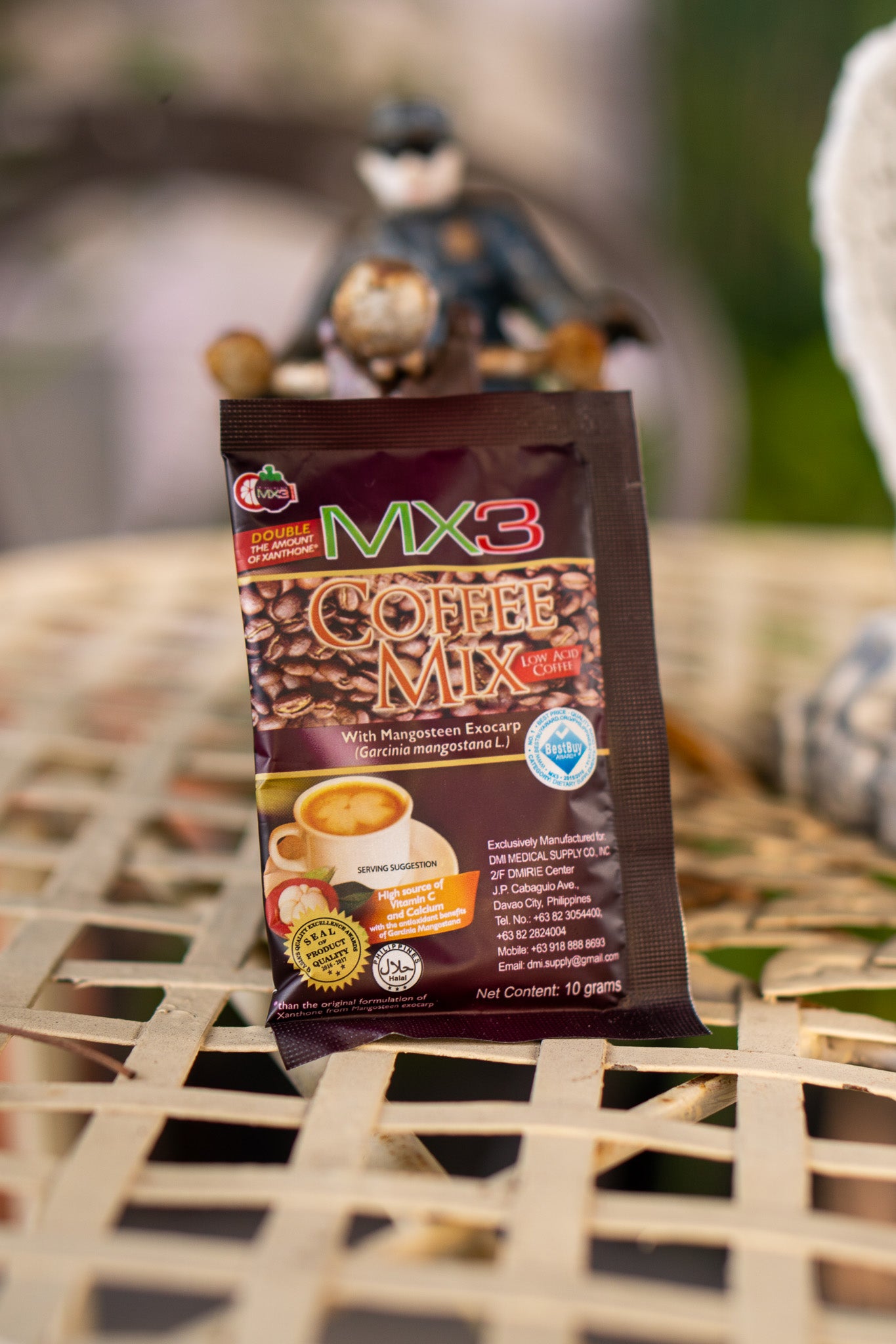MX3 Coffee Mix Mangosteen Instant Coffee (Box of 10 sachets)